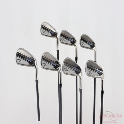 Callaway Paradym Ai Smoke Iron Set 4-PW Project X Cypher 2.0 60 Graphite Regular Right Handed 38.0in