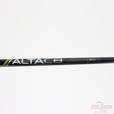 Used W/ Ping RH Adapter Ping ALTA CB 65 Black 65g Fairway Shaft Stiff 42.0in