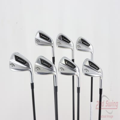 Mint Callaway Apex Ai200 Iron Set 5-GW Mitsubishi MMT 105 Graphite Tour X-Stiff Right Handed 37.75in