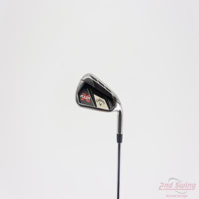 Callaway Razr X Single Iron 6 Iron Dynamic Gold High Launch R300 Steel Regular Right Handed 37.25in