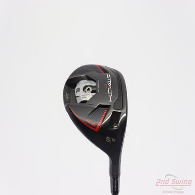 TaylorMade Stealth 2 Plus Fairway Wood 5 Wood 5W 18° PX HZRDUS Smoke Black RDX 70 Graphite X-Stiff Right Handed 42.25in