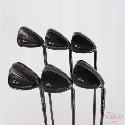 Ping G710 Iron Set 6-PW AW ALTA CB Red Graphite Regular Right Handed Black Dot 38.25in