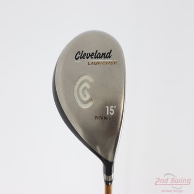 Cleveland Launcher Fairway Wood 3 Wood 3W 15° Fujikura Launcher Gold Graphite Stiff Right Handed 43.5in