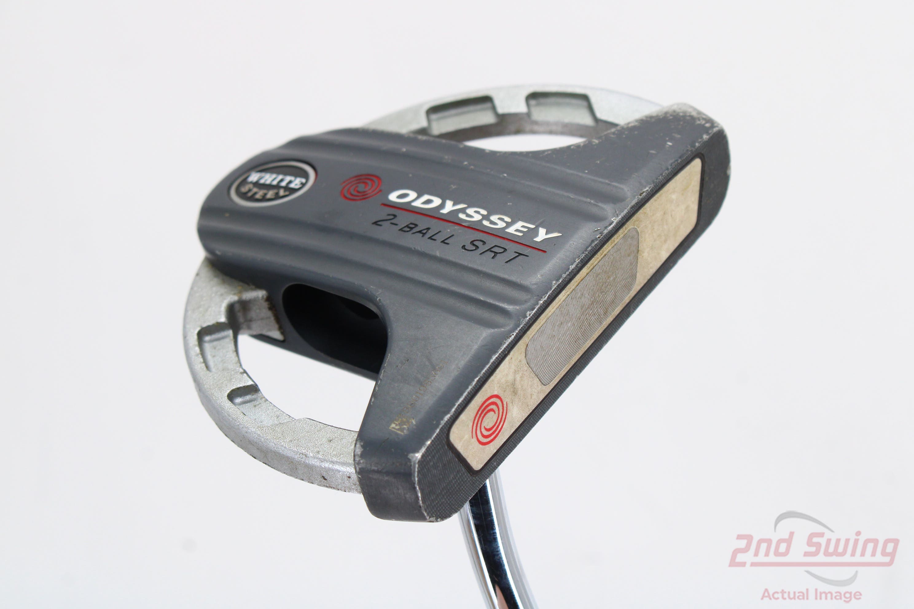 Odyssey White Steel 2-Ball SRT Putter (M-T2334379743) | 2nd Swing Golf