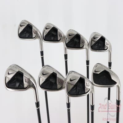 Nike VR S Covert Iron Set 4-PW AW Mitsubishi Kuro Kage Black 70 Graphite Senior Right Handed 38.5in