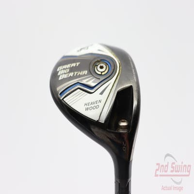 Callaway 2015 Great Big Bertha Womens Fairway Wood 7 Wood 7W 20° 2nd Gen Bassara E-Series 42 Graphite Ladies Right Handed 41.75in