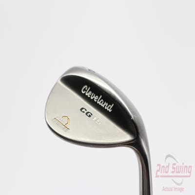 Cleveland CG15 Black Pearl Wedge Lob LW 60° 12 Deg Bounce Cleveland Traction Wedge Steel Wedge Flex Right Handed 35.25in