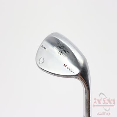 Titleist Vokey SM6 Tour Chrome Wedge Sand SW 56° 8 Deg Bounce M Grind SM6 BV Steel Wedge Flex Right Handed 35.0in