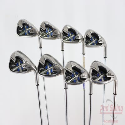 Callaway X-22 Iron Set 4-GW Callaway X Steel Steel Uniflex Right Handed 37.75in