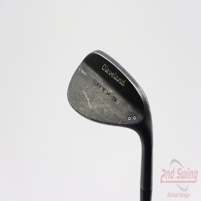 Cleveland RTX-3 Black Satin Wedge Pitching Wedge PW 48° 8 Deg Bounce True Temper Dynamic Gold Steel Wedge Flex Right Handed 35.5in