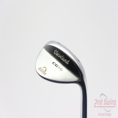 Cleveland CG15 Satin Chrome Wedge Gap GW 52° 10 Deg Bounce Cleveland Traction Wedge Steel Wedge Flex Right Handed 35.5in