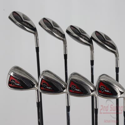 Callaway Razr X HL Combo Iron Set 4-PW AW Callaway Razr X HL Hybrid Graphite Senior Right Handed 38.75in