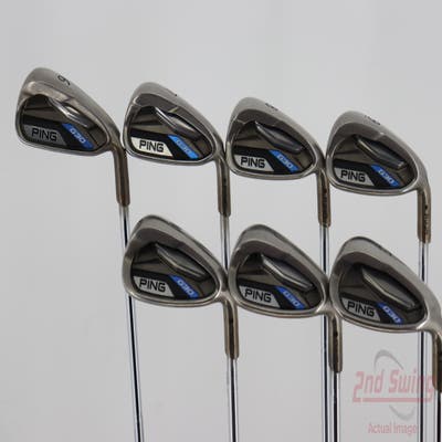 Ping G30 Iron Set 6-PW AW GW SW Ping CFS Distance Steel Stiff Right Handed Black Dot 38.0in