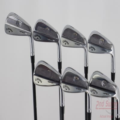 Callaway Apex MB 21 Iron Set 4-PW Mitsubishi MMT 105 Graphite Tour X-Stiff Right Handed 38.75in