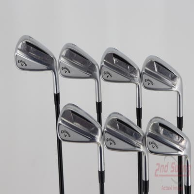 Callaway Apex Pro 24 Iron Set 4-PW Mitsubishi MMT 105 Graphite Tour X-Stiff Right Handed 38.5in