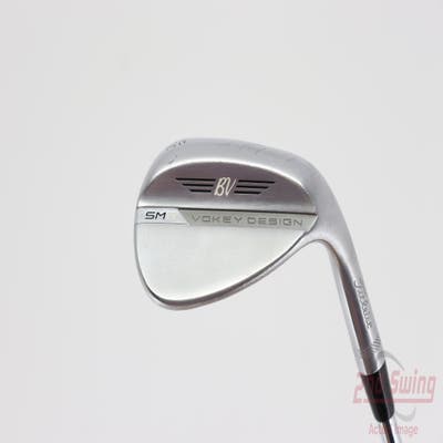 Titleist Vokey SM8 Tour Chrome Wedge Lob LW 58° 10 Deg Bounce S Grind Stock Steel Wedge Flex Right Handed 35.0in