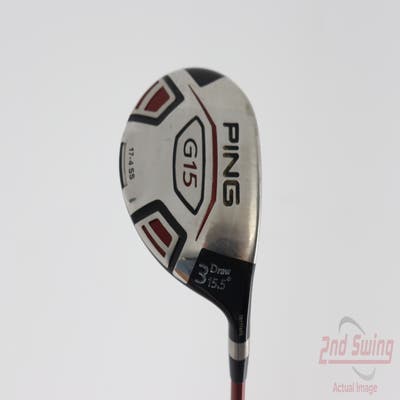 Ping G15 Fairway Wood 3 Wood 3W 15.5° Ping TFC 149F Graphite Stiff Right Handed 43.0in