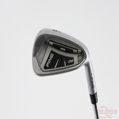 Ping I20 Single Iron 6 Iron Ping CFS Steel Regular Left Handed Purple dot 37.0in