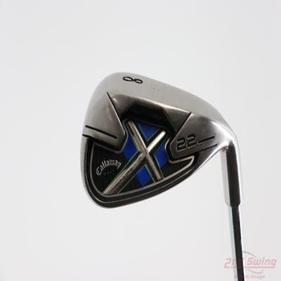 Callaway X-22 Single Iron 8 Iron Callaway X Steel Steel Uniflex Right Handed 36.0in