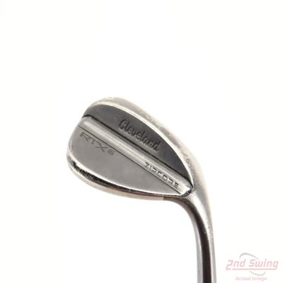 Cleveland RTX 6 ZipCore Black Satin Wedge Lob LW 60° 10 Deg Bounce Dynamic Gold Spinner TI Steel Wedge Flex Right Handed 35.0in