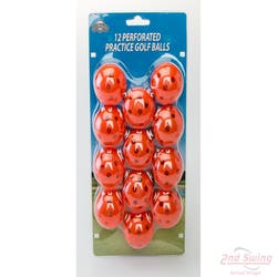 OnCourse Perforated Practice Golf Balls Accessories