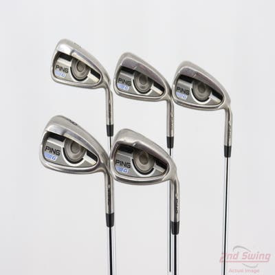 Ping 2016 G Iron Set 6-PW AWT 2.0 Steel Regular Right Handed White Dot +1/4"