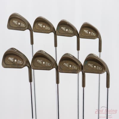 Ping Eye 2 Beryllium Copper Iron Set 3-PW Ping JZ Steel Stiff Right Handed White Dot +2"