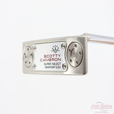 Titleist Scotty Cameron Super Select Newport 2.5 Plus Putter Steel Right Handed 34.5in