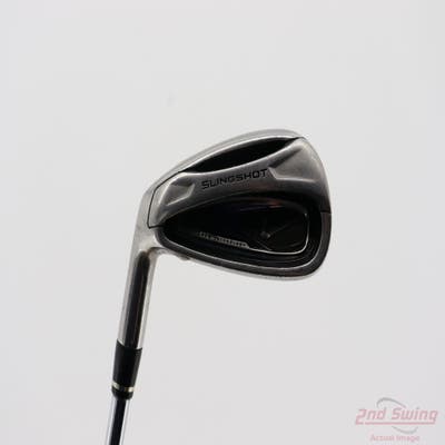 Nike 2010 Slingshot Single Iron 6 Iron Stock Steel Shaft Steel Uniflex Left Handed 37.5in