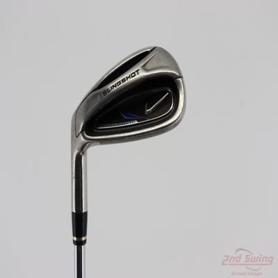 Nike 2010 Slingshot Single Iron 8 Iron Stock Steel Shaft Steel Uniflex Left Handed 36.5in