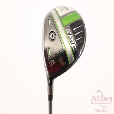 Callaway EPIC Speed Fairway Wood 3 Wood 3W 15° Project X HZRDUS Smoke iM10 60 Graphite Stiff Left Handed 43.5in