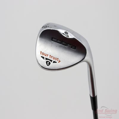 Cobra Tour Trusty Satin Wedge Lob LW 60° 10 Deg Bounce FST KBS Tour C-Taper Steel X-Stiff Right Handed 35.25in