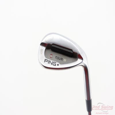 Ping Tour-W Brushed Silver Wedge Gap GW 52° 12 Deg Bounce W Grind Ping AWT Steel Stiff Right Handed Black Dot 35.5in