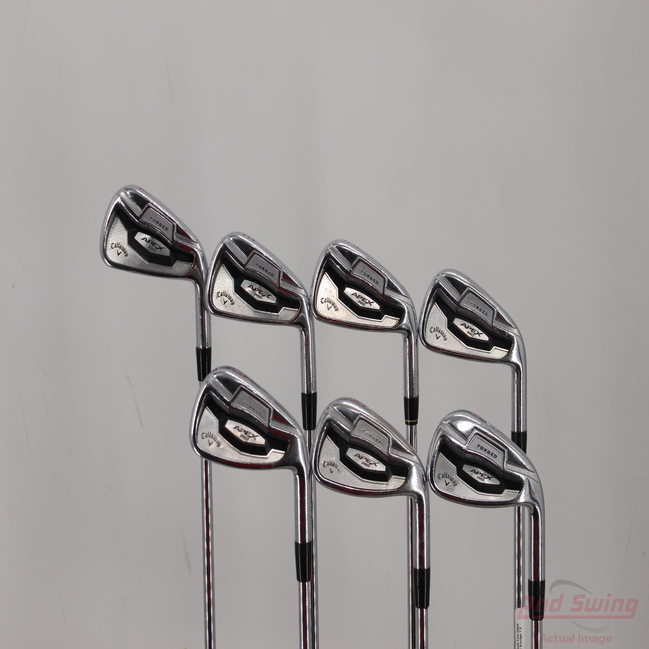 Callaway Apex Pro 16 Iron Set 4-PW Dynamic Gold Tour Issue X100 Steel X ...