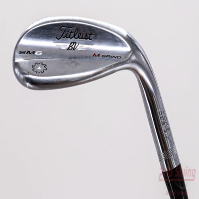 Titleist Vokey SM6 Tour Chrome Wedge Lob LW 60° 8 Deg Bounce M Grind SM6 BV Steel Wedge Flex Right Handed 35.0in