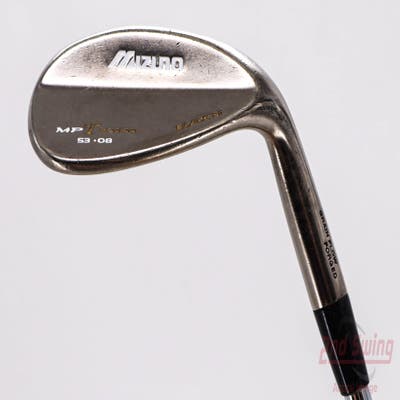 Mizuno MP-T Black Nickel Wedge Gap GW 53° 8 Deg Bounce True Temper Dynamic Gold Steel Wedge Flex Right Handed 35.5in