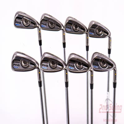 Ping 2016 G Iron Set 4-PW GW Nippon NS Pro Modus 3 Tour 105 Steel Regular Right Handed Yellow Dot 39.0in