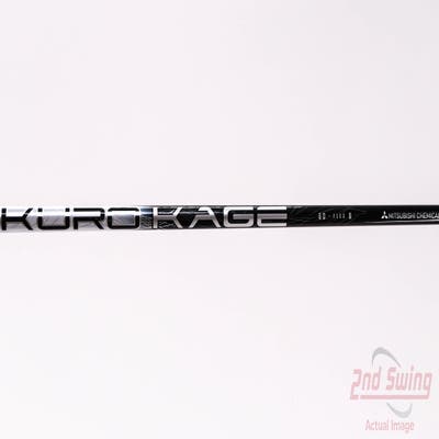 Used W/ Ping RH Adapter Mitsubishi Rayon Kuro Kage XD 60g Driver Shaft Regular 44.25in