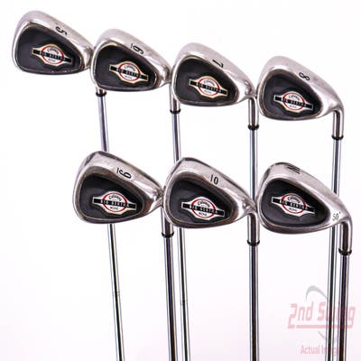 Callaway 2002 Big Bertha Iron Set 5-GW Callaway Big Bertha Steel Steel Uniflex Right Handed 38.25in