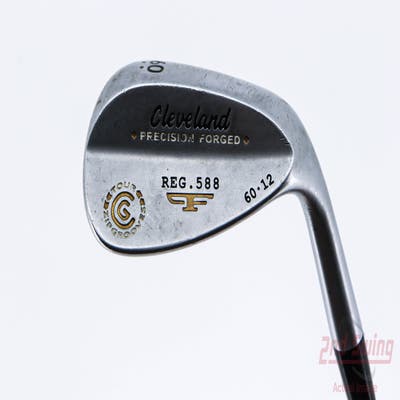 Cleveland 2012 588 Chrome Wedge Lob LW 60° 12 Deg Bounce True Temper Tour Concept Steel Wedge Flex Right Handed 35.25in