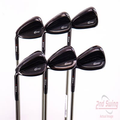 Ping G710 Iron Set 7-PW GW SW UST Recoil 760 ES SMACWRAP Graphite Senior Left Handed Red dot 37.25in