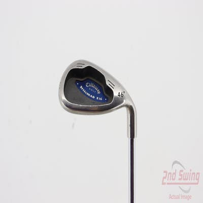 Callaway X-16 Single Iron Pitching Wedge PW 46° Callaway Stock Steel Steel Uniflex Right Handed 36.0in