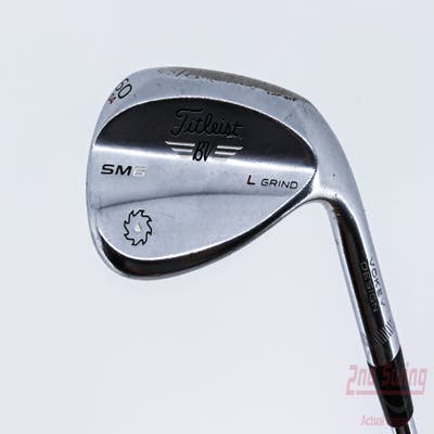 Titleist Vokey SM6 Tour Chrome Wedge Lob LW 60° 4 Deg Bounce L Grind SM6 BV Steel Wedge Flex Right Handed 35.0in