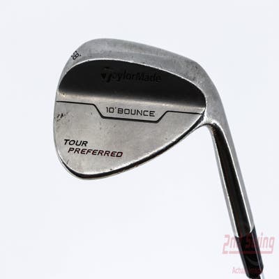 TaylorMade 2014 Tour Preferred Bounce Wedge Lob LW 58° 10 Deg Bounce FST KBS Tour-V Steel Wedge Flex Right Handed 35.5in