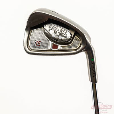 Ping i15 Single Iron 4 Iron Ping AWT Steel Stiff Right Handed Green Dot 39.5in