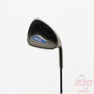 Ping G2 Single Iron 7 Iron Stock Steel Shaft Steel Wedge Flex Right Handed Black Dot 37.25in