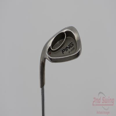 Ping i3 Oversize Single Iron Pitching Wedge PW Stock Steel Shaft Steel Stiff Left Handed Red dot 35.75in