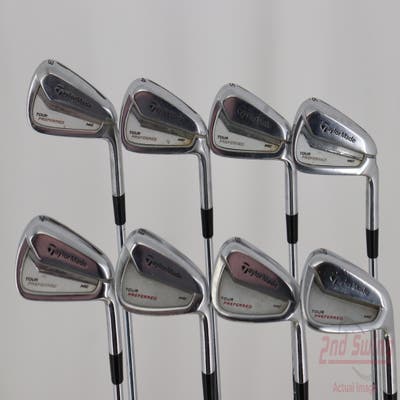 TaylorMade 2014 Tour Preferred MC Iron Set 3-PW FST KBS Tour Steel Stiff Right Handed 38.0in