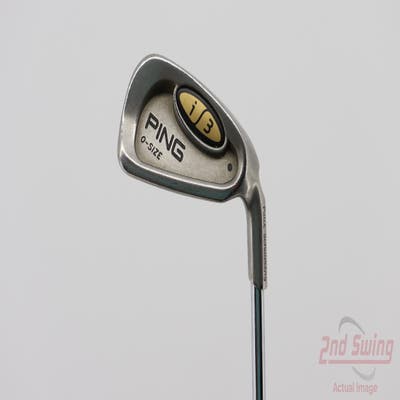 Ping i3 Oversize Single Iron 6 Iron Ping JZ Steel Stiff Right Handed Black Dot 38.5in