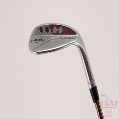 Callaway Jaws Raw Chrome Wedge Lob LW 60° 12 Deg Bounce W Grind Stock Graphite Wedge Flex Right Handed 34.25in